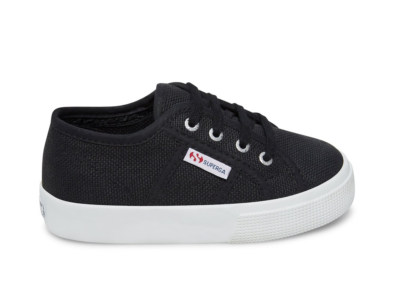 Superga Sneakers Kids - 2730 Cotj - Black/White - ZNALK1502